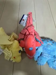 ゆる☆ぎ☆お～ ぬいぐるみマスコット 三幻神 3種セット ゆる☆ぎ☆お～ ぬいぐるみマスコット 三幻神 3種セット - メルカリ