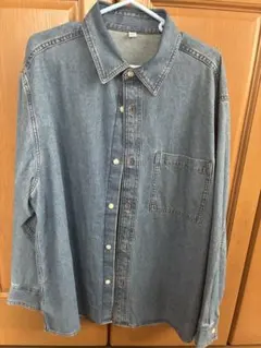 GU デニムシャツ Lサイズ