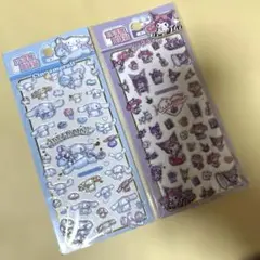 サンリオ ぷっくりシール シナモロール♡クロミ 海外公式ライセンス品