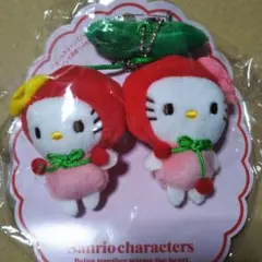 山形限定　さくらんぼ　ハローキティぬいぐるみキーホルダー 山形限定 ハローキティ さくらんぼ ぬいぐるみキーホルダー - メルカリ