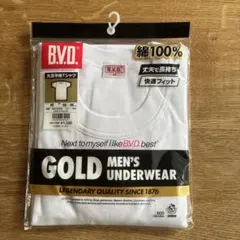 B.V.D. 丸首半袖Tシャツ ホワイト Mサイズ