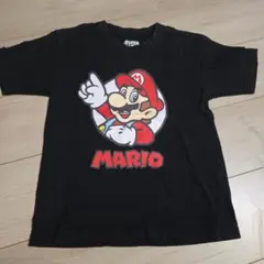 SUPER MARIO キッズTシャツ ブラック 130cmのサムネイル