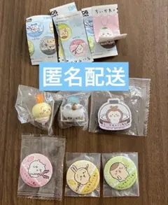 くら寿司　ちいかわコラボ　フィギュア&缶バッジ&マグネット　6点セット