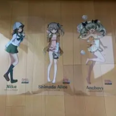 ガールズ&パンツァー　クリアート　3枚のサムネイル