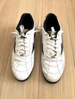 MIZUNO LS-025 ゴルフシューズ ホワイト ゴールドのサムネイル