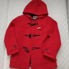 GLOBAL WORK 赤 ダッフルコート フード付き