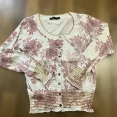 アズノゥアズ F カーディガン 花柄のサムネイル