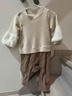 GU 80サイズ ロンパース カバーオール