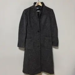 sorelle fontana シャギー　グレーブラック　ロング　コート