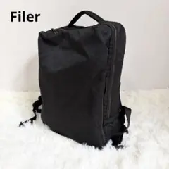 良品 Filer フィレール リュック ビジネスバッグ PC収納 블랙