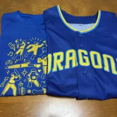 ピンバッチ無し】中日ドラゴンズ 90thサポーターズユニ 背番号無