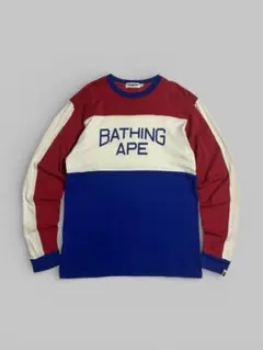 a bathing ape color block long sleeveのサムネイル