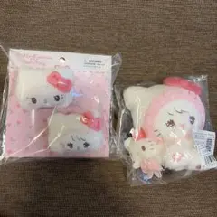 ハローキティ ムース　mikko ヘアクリップ マスコットホルダー