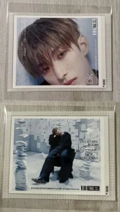 DXS DK x SEUNGKWAN ラベル缶 ドギョム(DK)セット