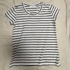 ボーダー Tシャツ 白のサムネイル