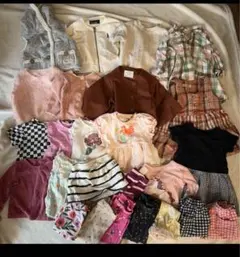 本日終了！25点　まとめ売り　女の子80 ワンピースアウター　ピンクギャル