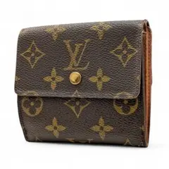 ルイヴィトン モノグラム ポルトモネ ビエ カルトクレディ 三つ折り財布