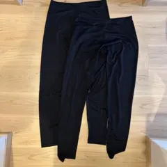 ユニクロ HEATTECH ブラック レギンス Lサイズ