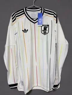 タグ付き adidas 日本代表 アウェイユニフォーム 長袖 オーセンティック