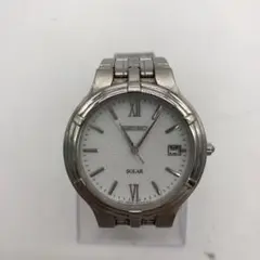 【極美品】SEIKO セイコー スピリット デイト ホワイト文字盤 SS D