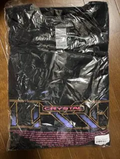 新品未使用 CrystalLake ロンＴ XLサイズ 黒