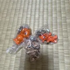 動物キャラクターキーホルダー3個セット