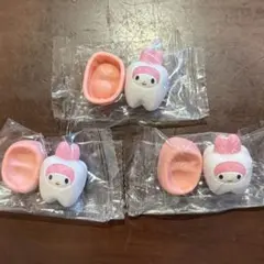 サンリオ 歯 ガチャガチャ マイメロ ３点セット