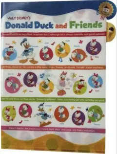 ドナルドダック フレンズ ディズニー クリアファイル A4 デイジー ヒューイ