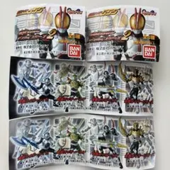 仮面ライダー龍騎アクションフィギュア シザース タイガ ガイ ベルデ 4体セットのサムネイル