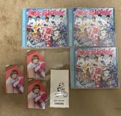 M!LK LOVE ENG!NE 通常盤CD 佐野勇斗トレカ ステッカーセット
