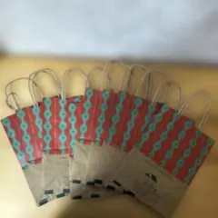 スターバックス ショップ袋 10枚セット　クリスマスデザイン♪紙袋ショッパー