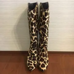 GRACE  CONTINENTAL レオパード柄ブーツのサムネイル