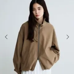 JEANASIS バルーンZIP ブルゾン♪ブラウン♪未使用品
