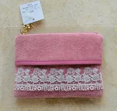 FEILER　フェイラー　近沢レース　サイドポーチ　ピンク フェイラー 近沢レース サイドポーチ 新品未使用 ハイジ