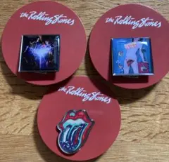 ローリングストーンズ　ピンバッジ　3個