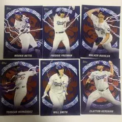 topps ドジャース　日本限定　6枚