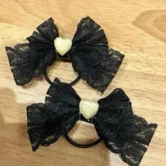 卒園式、入園式、入学式にも　セレモニー　リボンヘアゴム