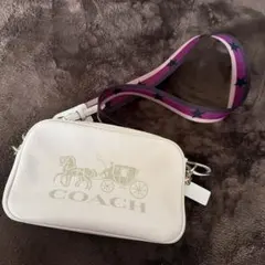 COACH】パッチワーク サッチェル 2WAY ボストンバッグ （ホワイト