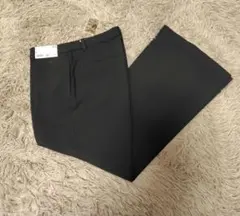 新品　ユニクロ　スマートフレアパンツ　ネイビー　XLサイズ