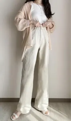 GRL フリンジフレアパンツ  xs