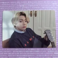 BTS ジョングク　トレカ　マーチボックス　フォトカード　JUNG KOOK
