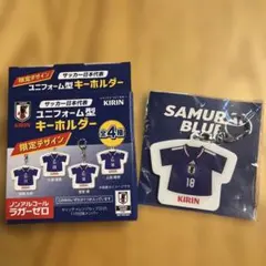 【値下げ】サッカー日本代表 ユニフォーム型キーホルダー 上田綺世のサムネイル