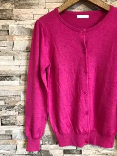 美品　⭐️ ヴィス　⭐️ カーディガン　ピンク