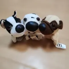 THE DOG マクドナルド ぬいぐるみ 犬 3匹セット