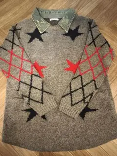 【O.W.L.】星柄ニット