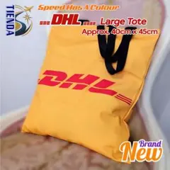 【Tienda】世界最速をイメージカラーに DHLイエローを纏うおっきなトート
