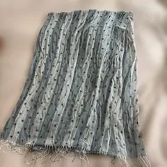 星柄刺繍ストール・ショール