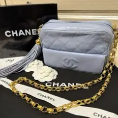CHANEL シャネル フリンジ マトラッセ チェーンショルダー