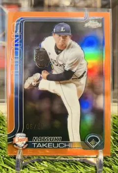 武内夏暉　埼玉西武ライオンズ 2025 Topps Chrome NPB /25