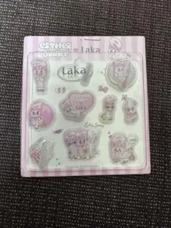 Laka×ESTHER BUNNY 3Dボリュームシール